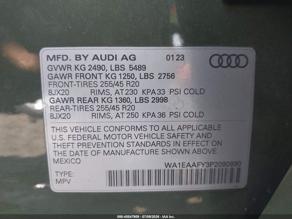 2023 AUDI Q5