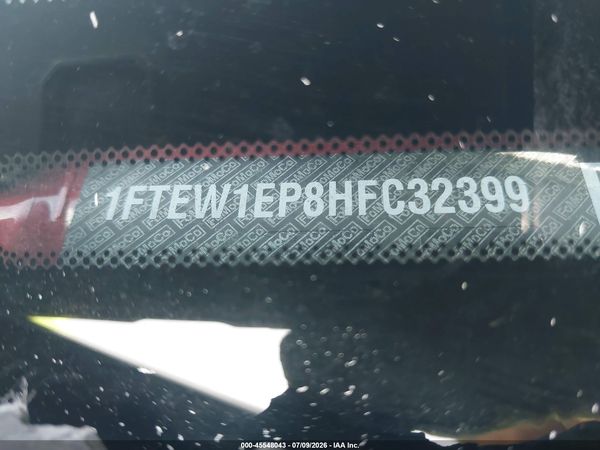 2017 FORD F-150 LARIAT/XL/XLT