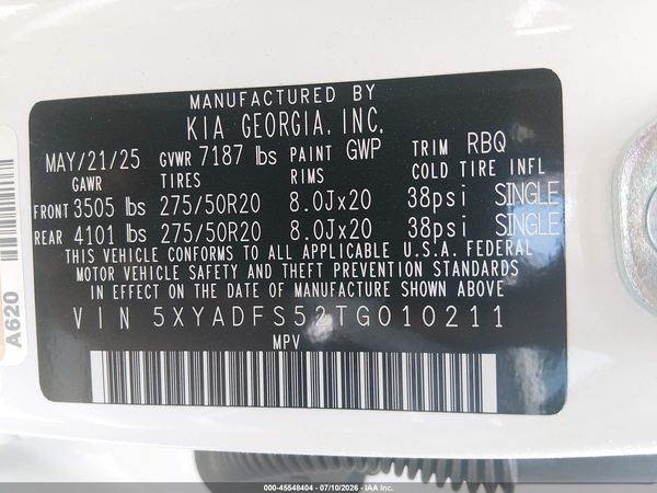 2026 KIA EV9 LAND