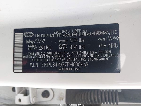 2023 HYUNDAI ELANTRA SEL