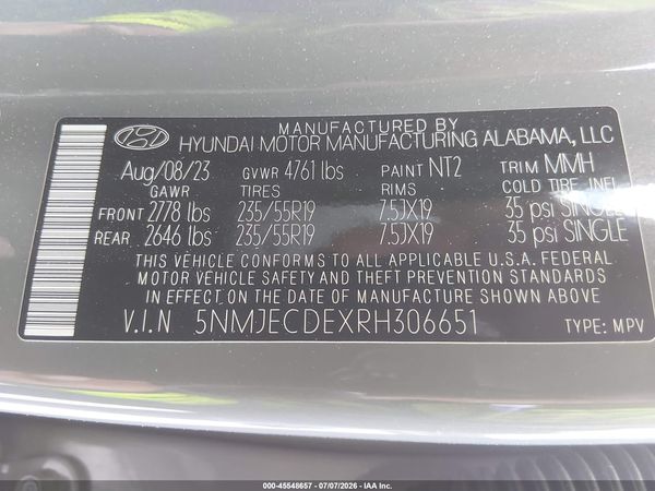 2024 HYUNDAI TUCSON LIMITED