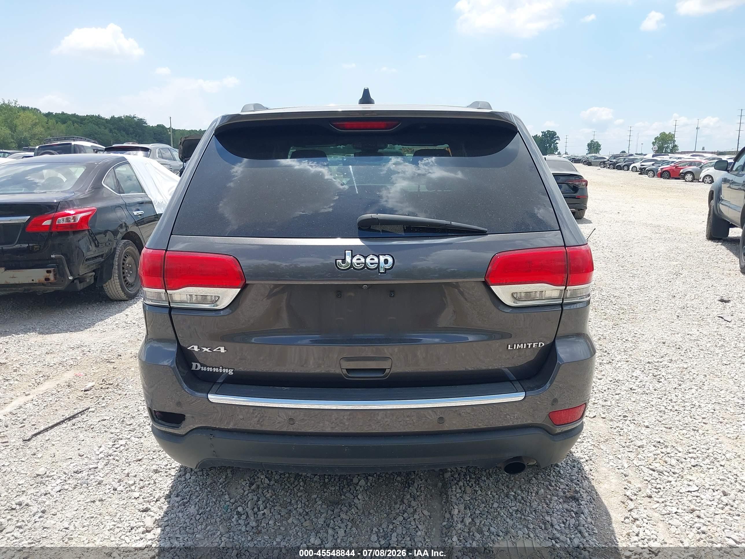 2017 JEEP GRAND CHEROKEE LIMITED 4X4