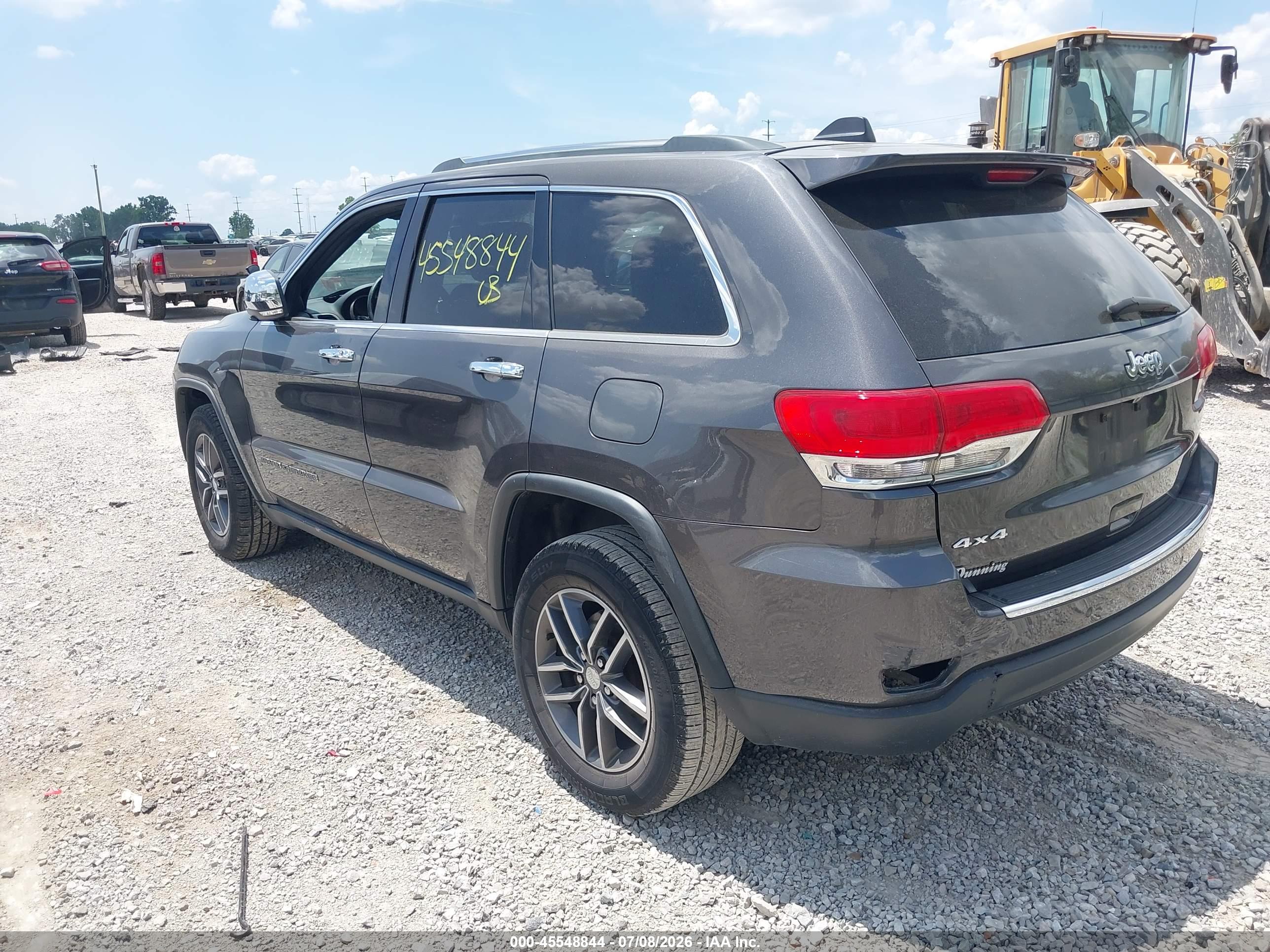 2017 JEEP GRAND CHEROKEE LIMITED 4X4