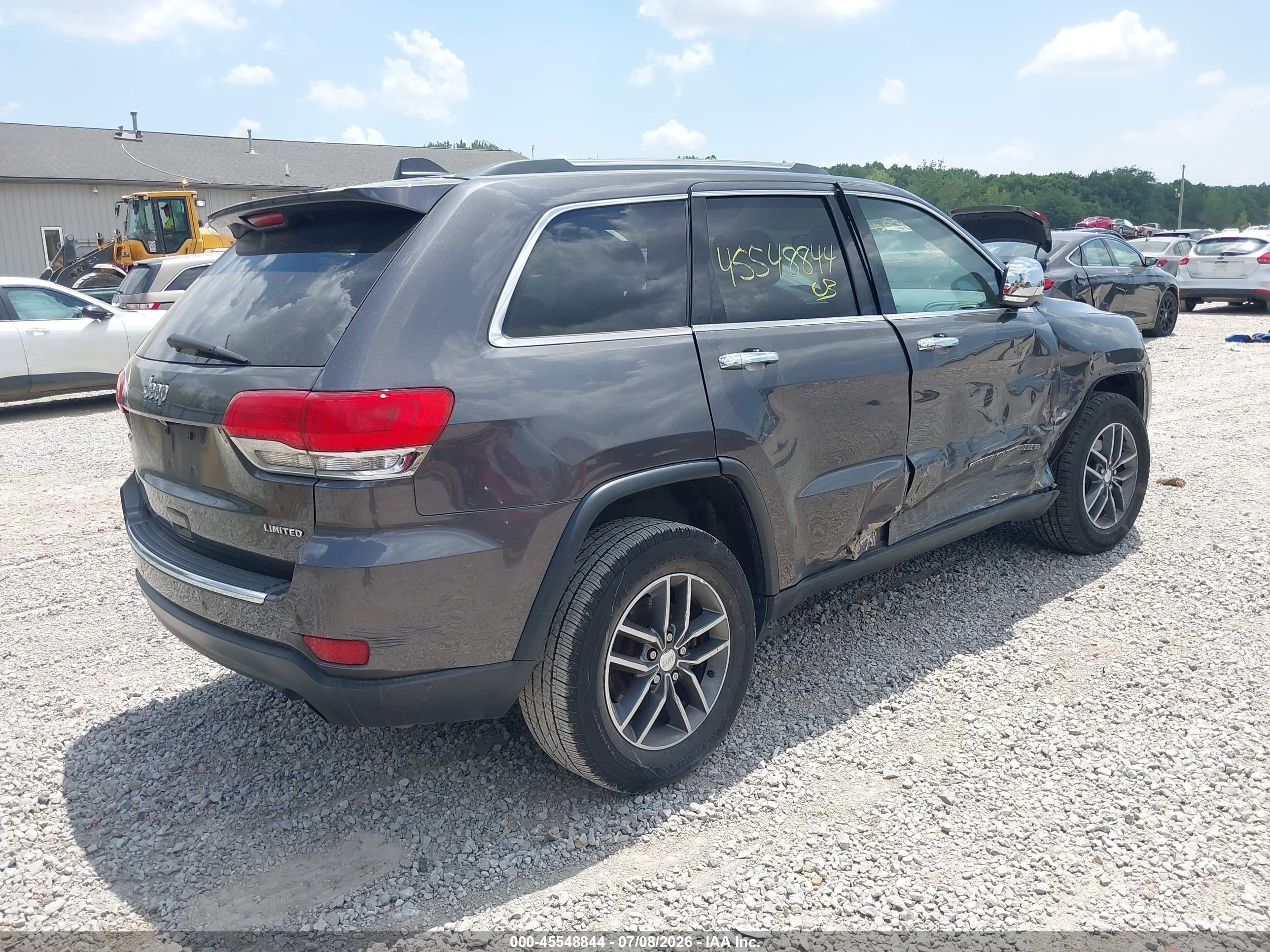 2017 JEEP GRAND CHEROKEE LIMITED 4X4