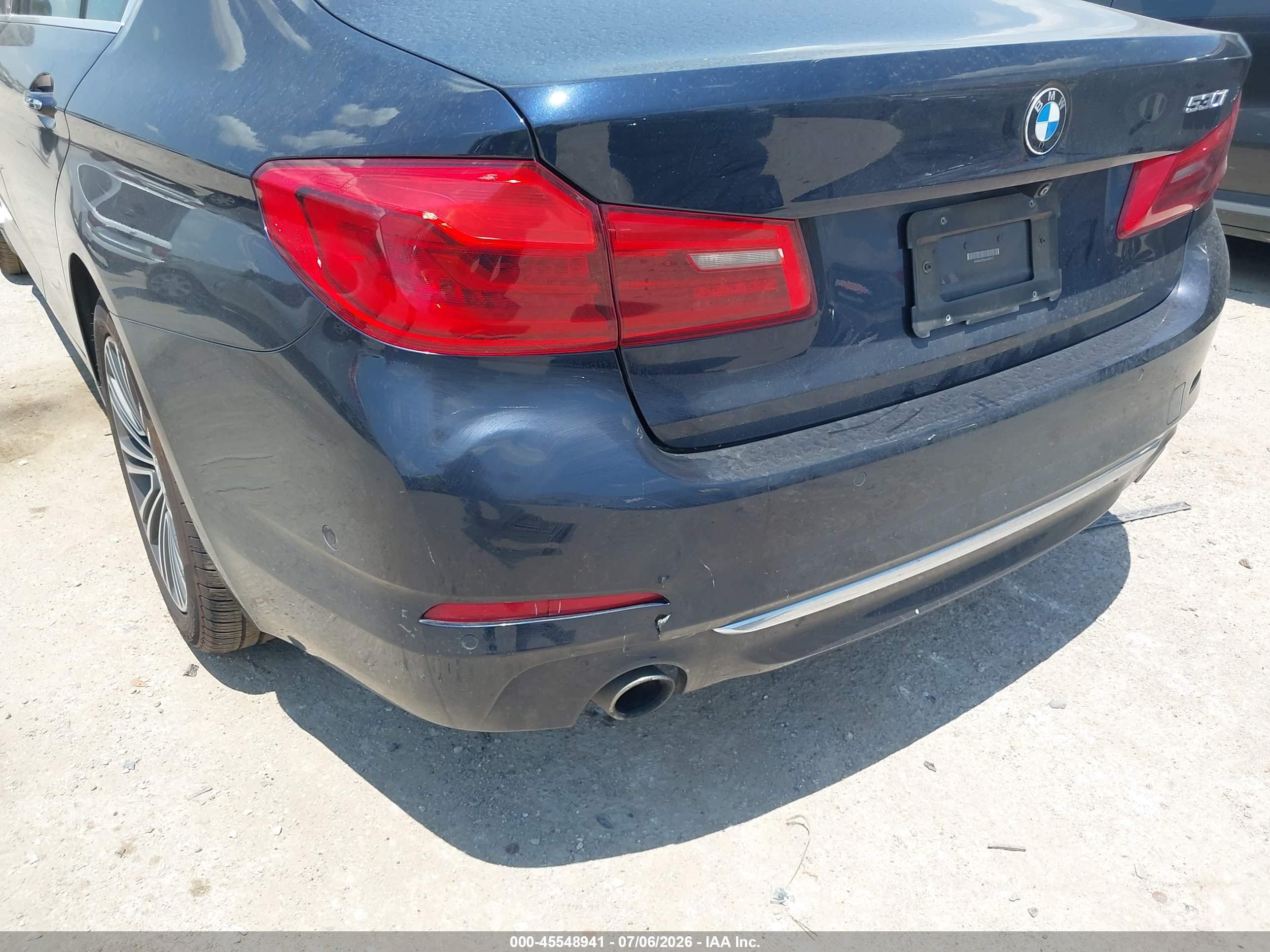 2018 BMW 530I