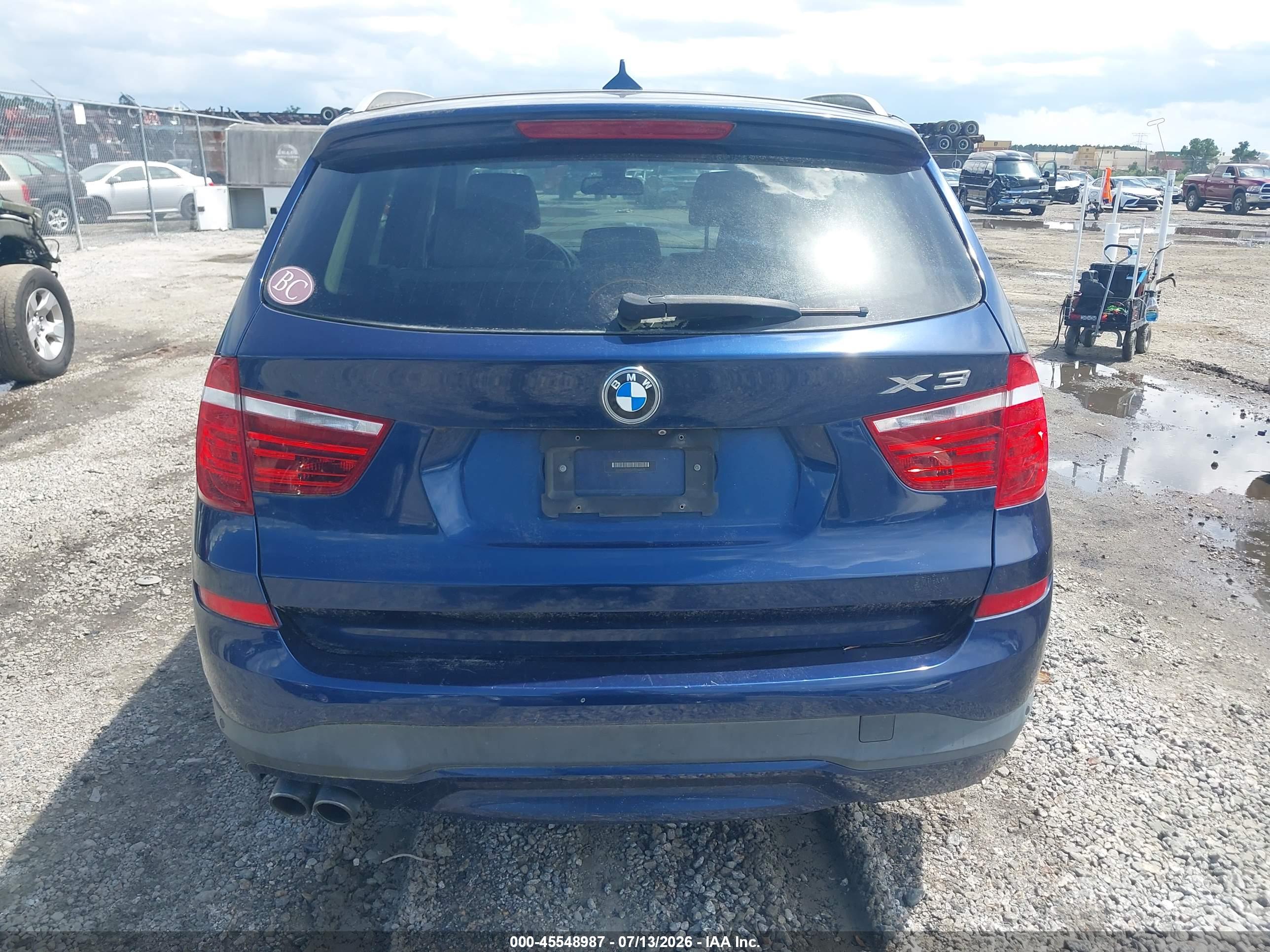 2015 BMW X3 xDrive28i