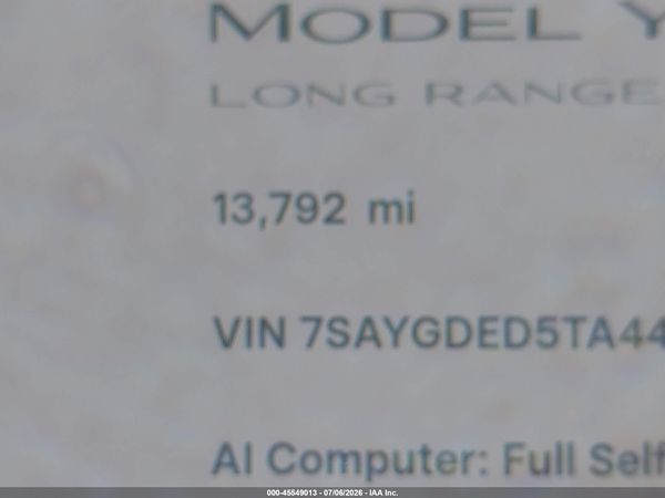2026 TESLA MODEL Y