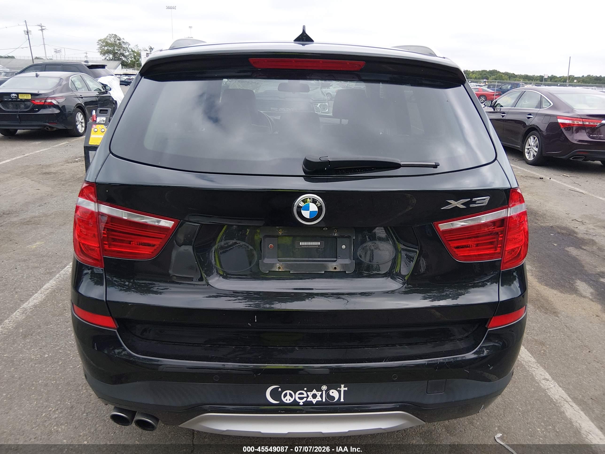 2017 BMW X3 XDRIVE28I