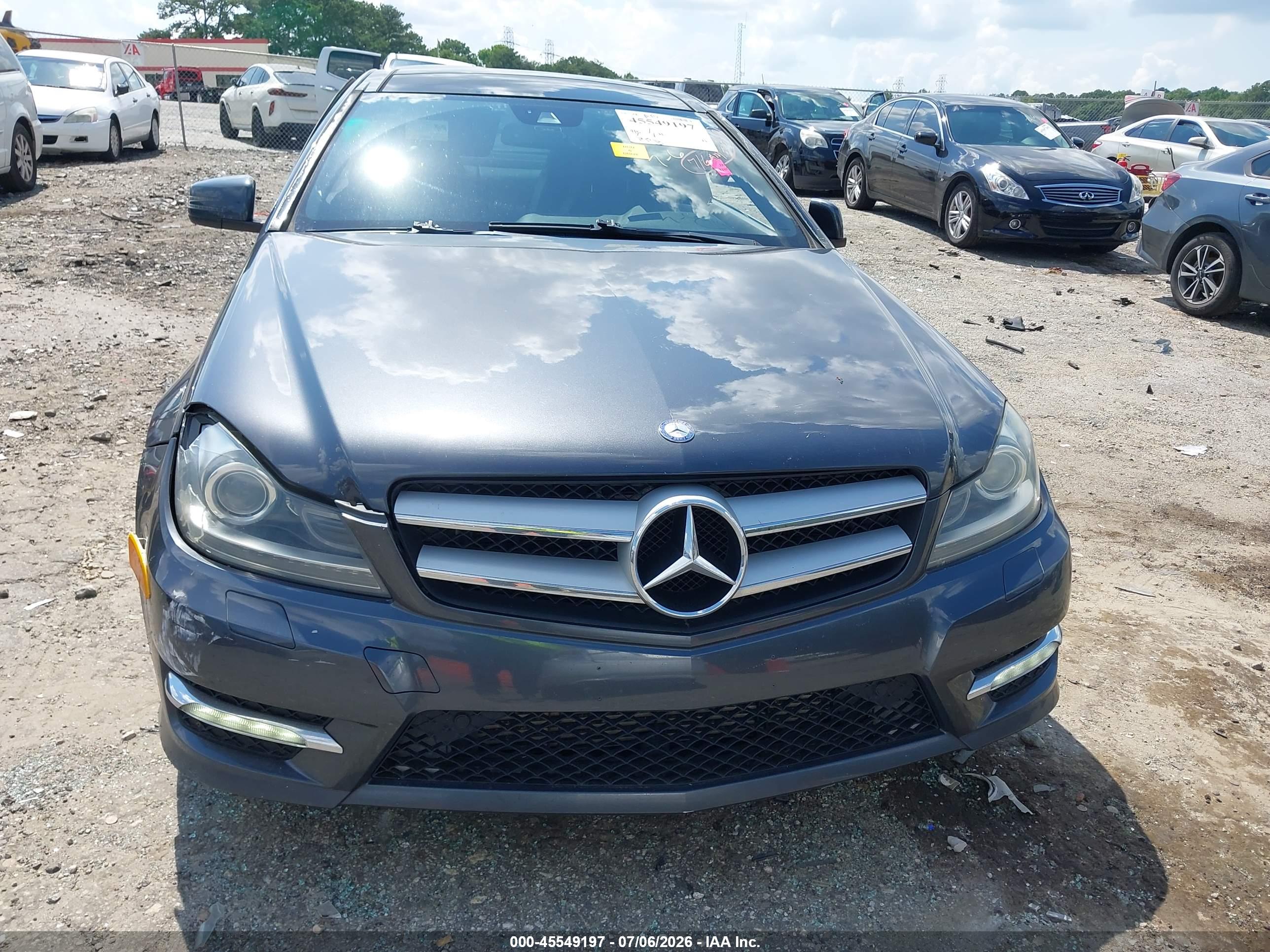 2012 MERCEDES-BENZ C 250 C250
