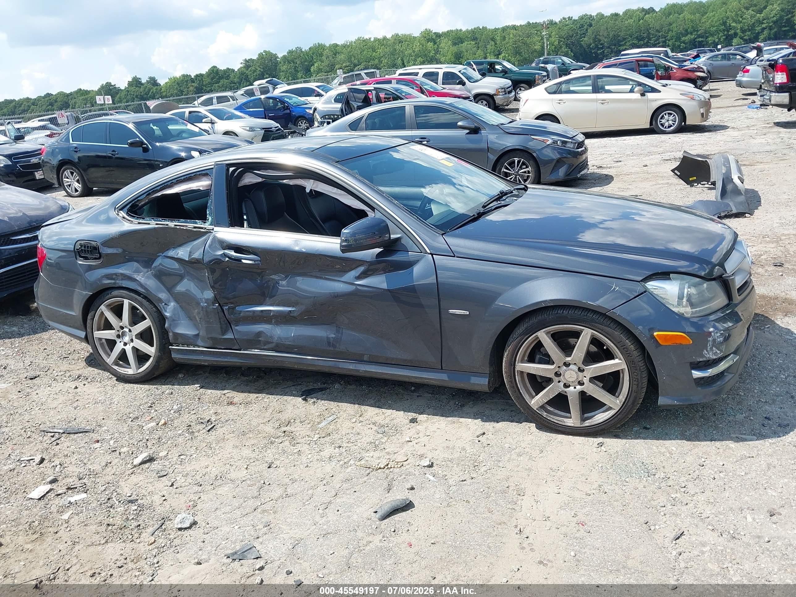 2012 MERCEDES-BENZ C 250 C250
