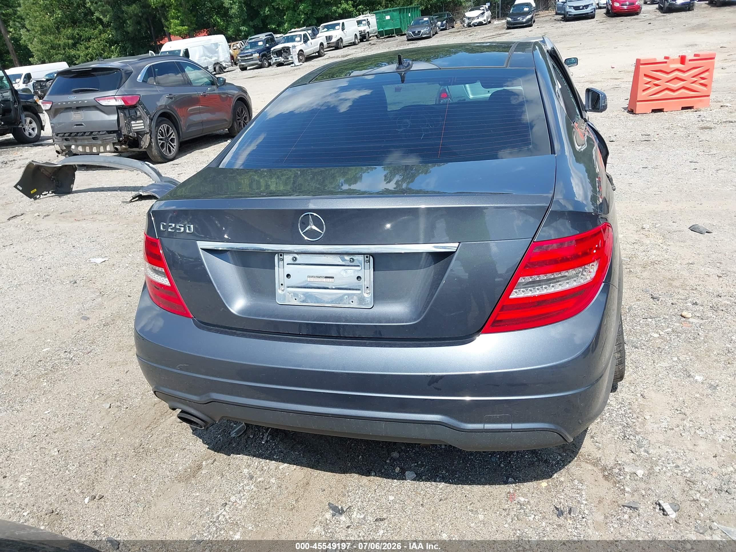 2012 MERCEDES-BENZ C 250 C250