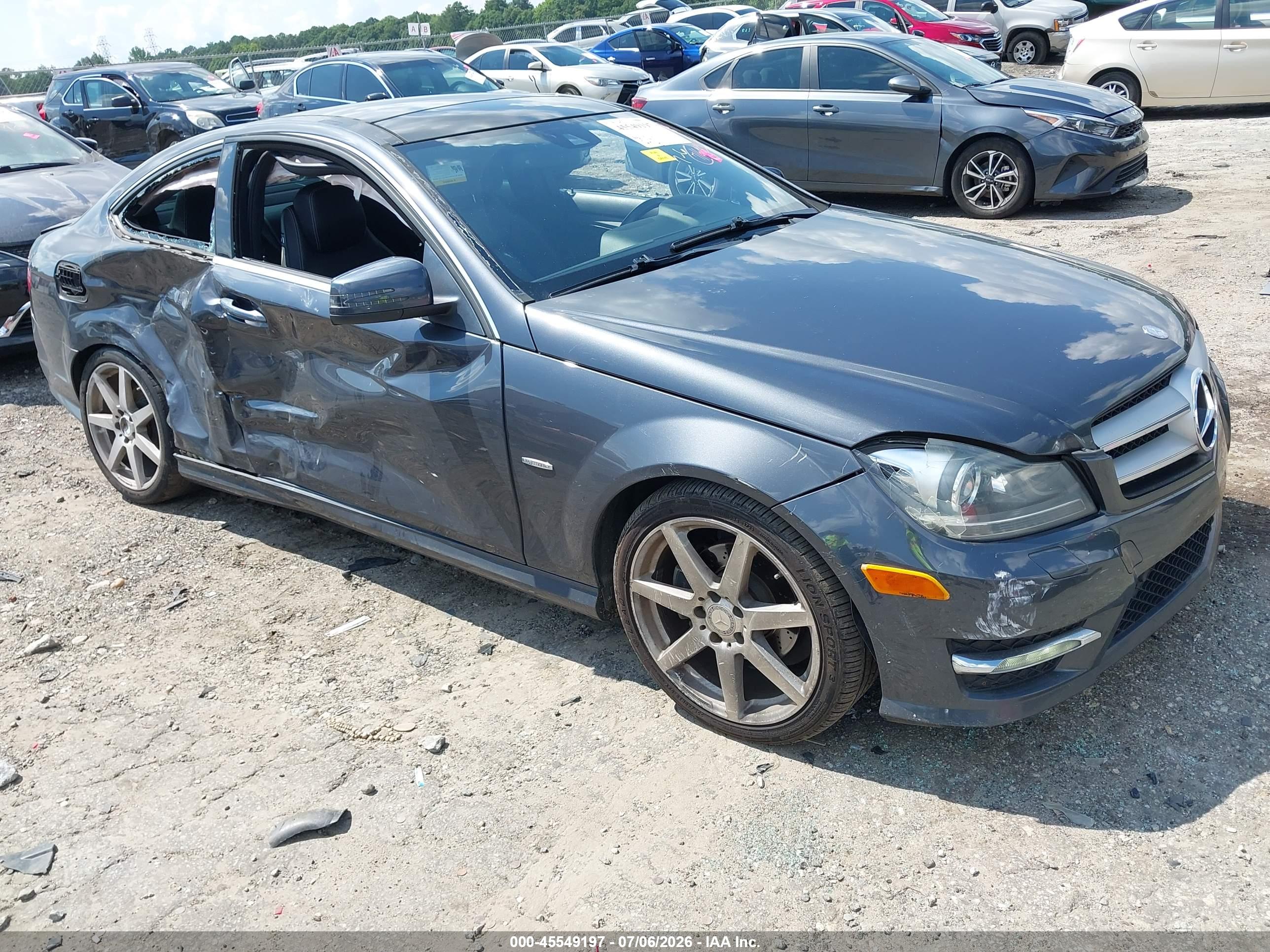 2012 MERCEDES-BENZ C 250 C250