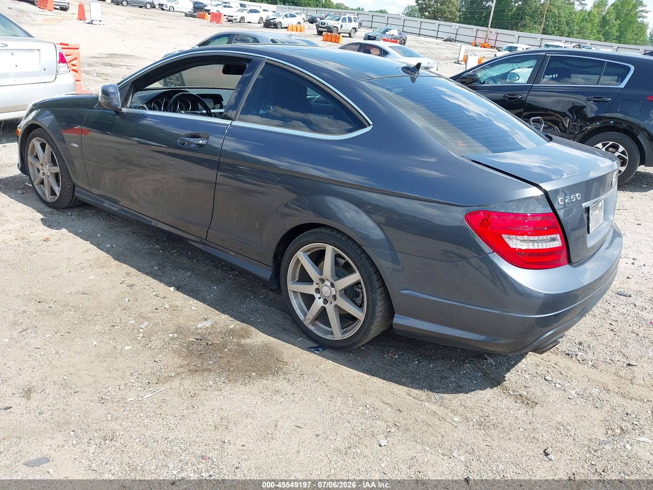 2012 MERCEDES-BENZ C 250 C250