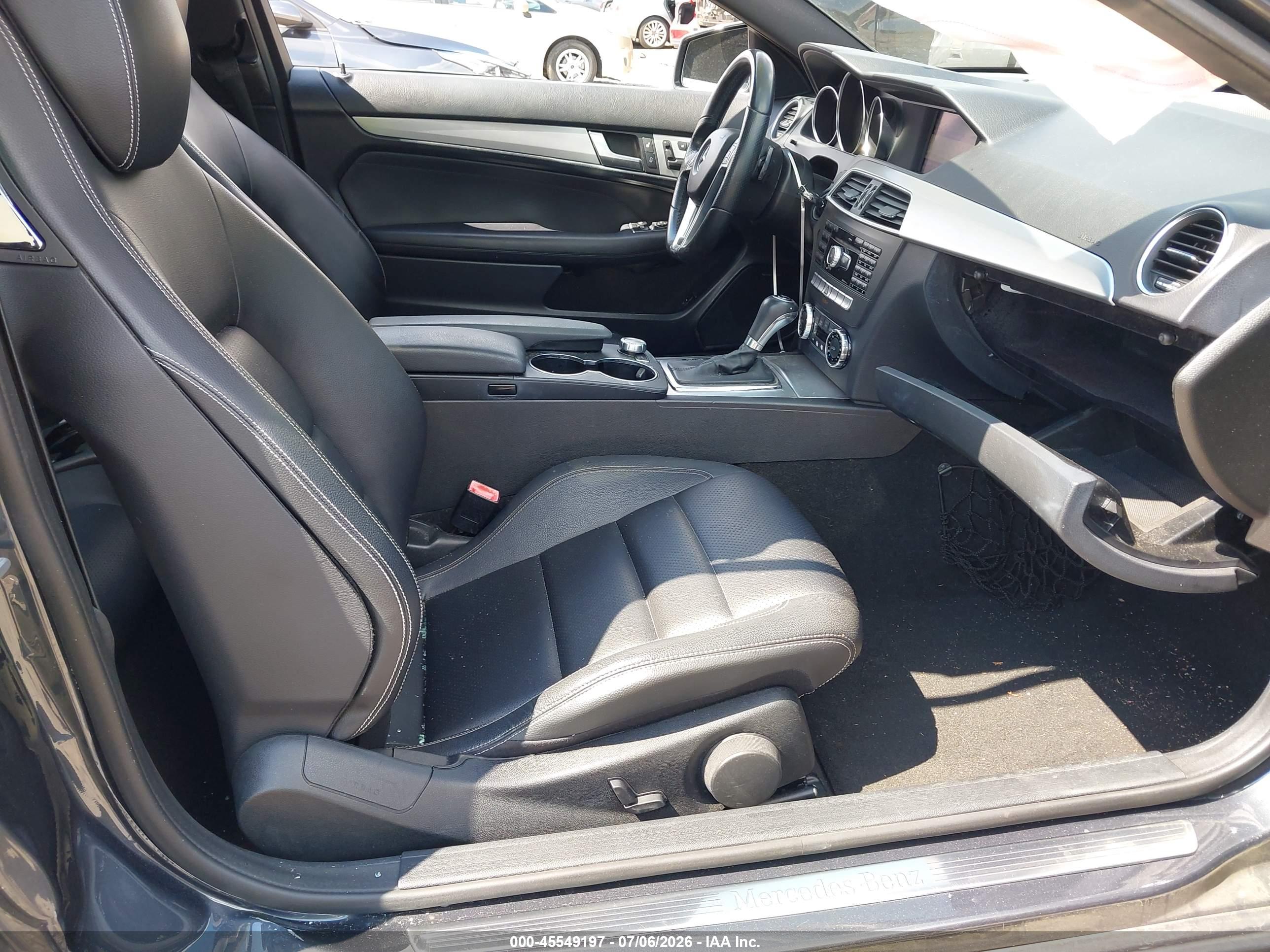 2012 MERCEDES-BENZ C 250 C250