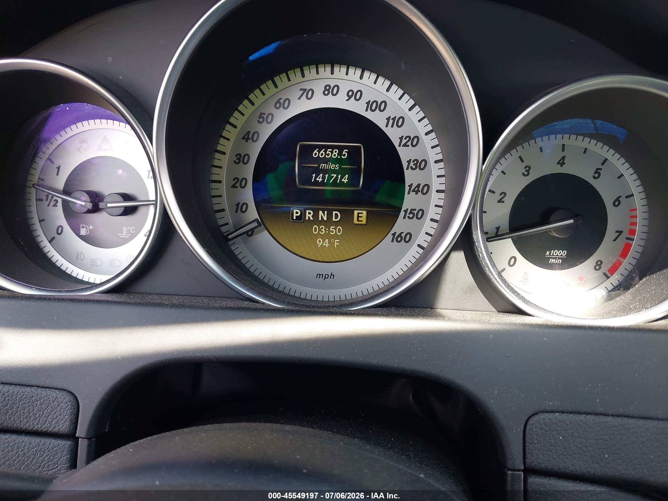 2012 MERCEDES-BENZ C 250 C250
