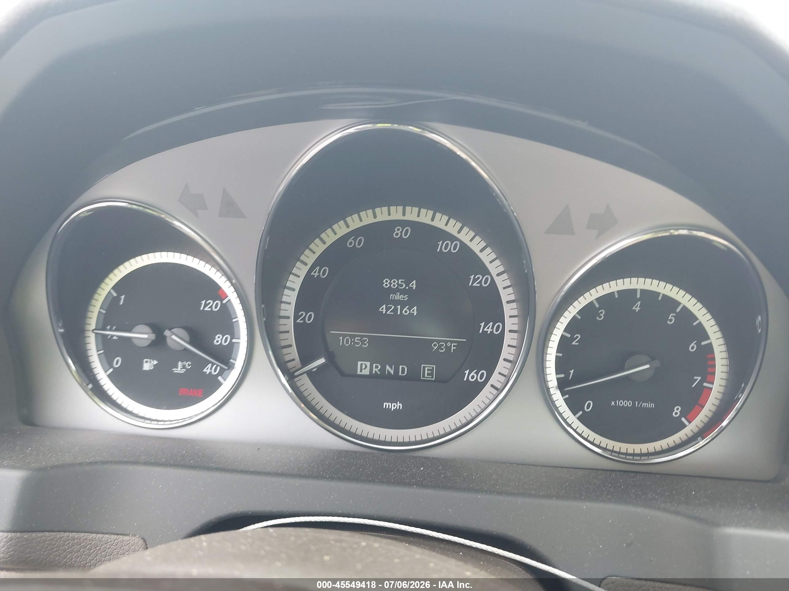 2011 MERCEDES-BENZ C 300 C300