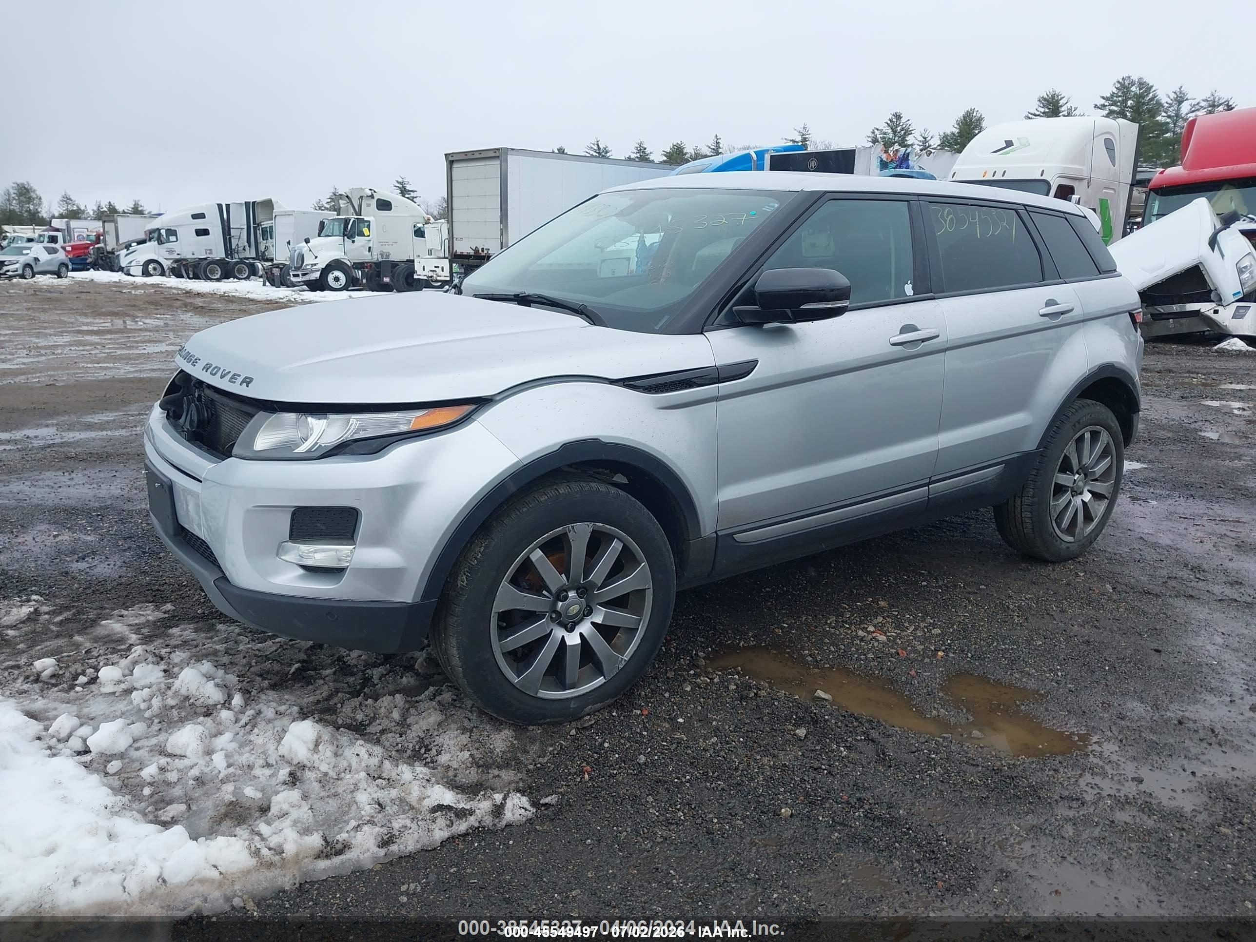 2013 LAND ROVER RANGE ROVER EVOQUE PURE