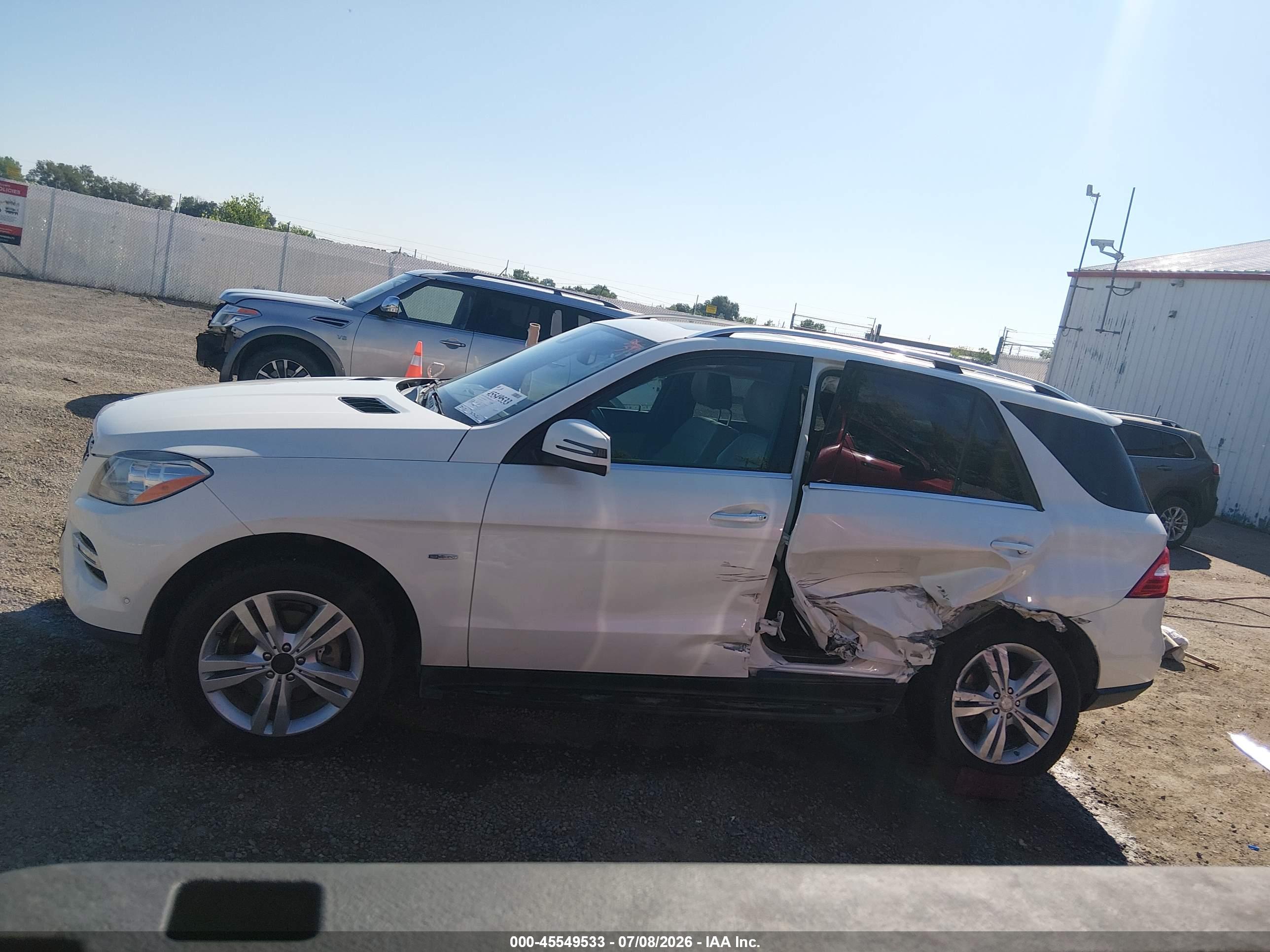 2012 MERCEDES-BENZ ML 350 4MATIC