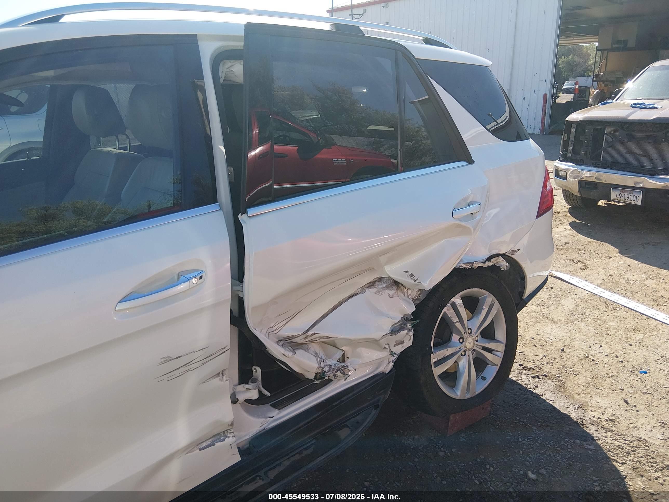 2012 MERCEDES-BENZ ML 350 4MATIC