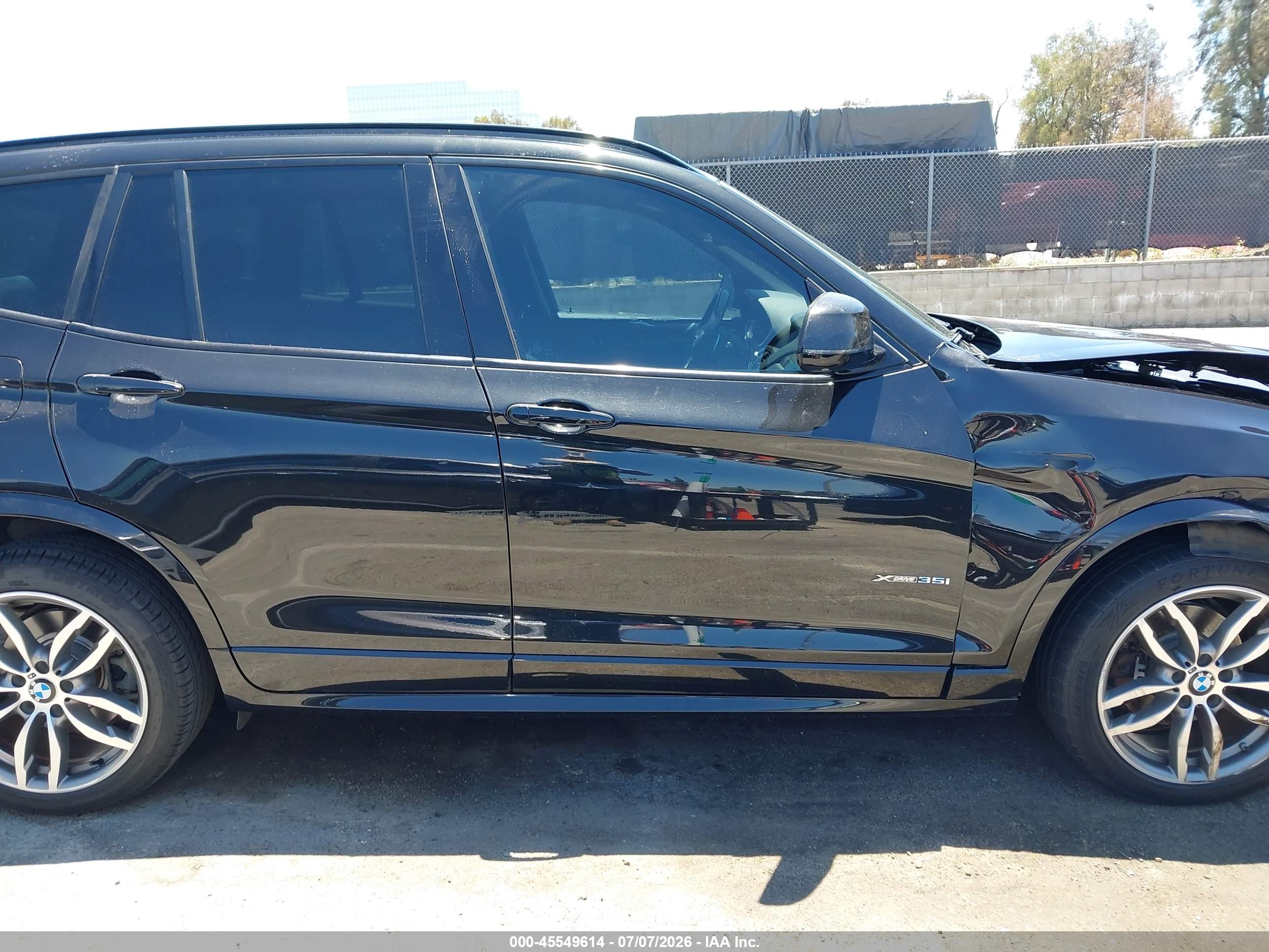 2017 BMW X3 XDRIVE35I