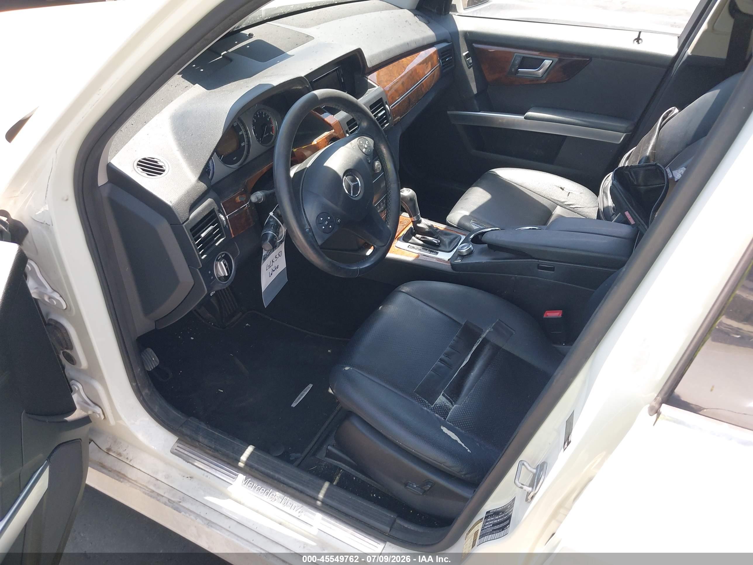 2012 MERCEDES-BENZ GLK 350 GLK350