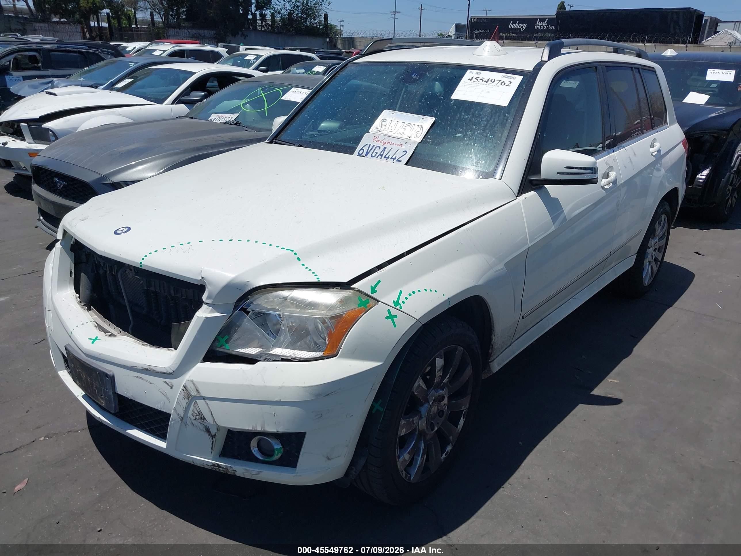 2012 MERCEDES-BENZ GLK 350 GLK350