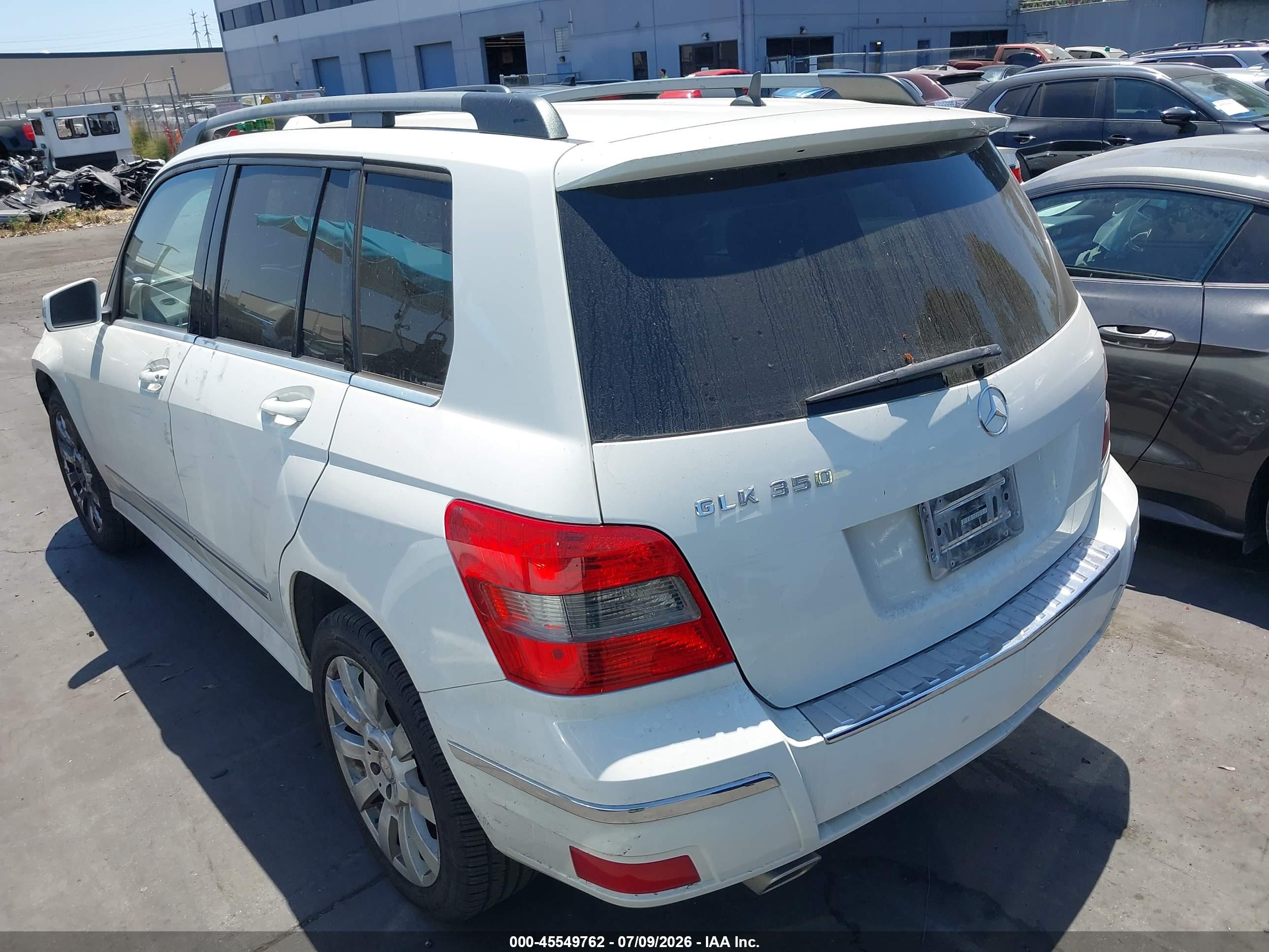 2012 MERCEDES-BENZ GLK 350 GLK350