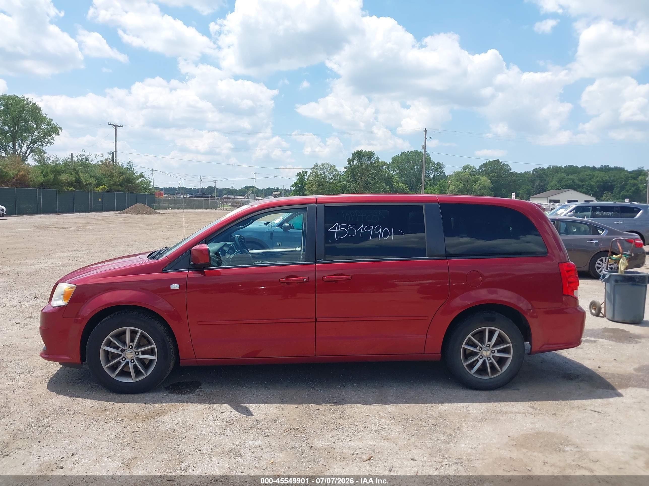 2014 DODGE GRAND CARAVAN SE 30TH ANNIVERSARY
