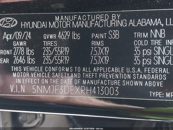 2024 HYUNDAI TUCSON SEL