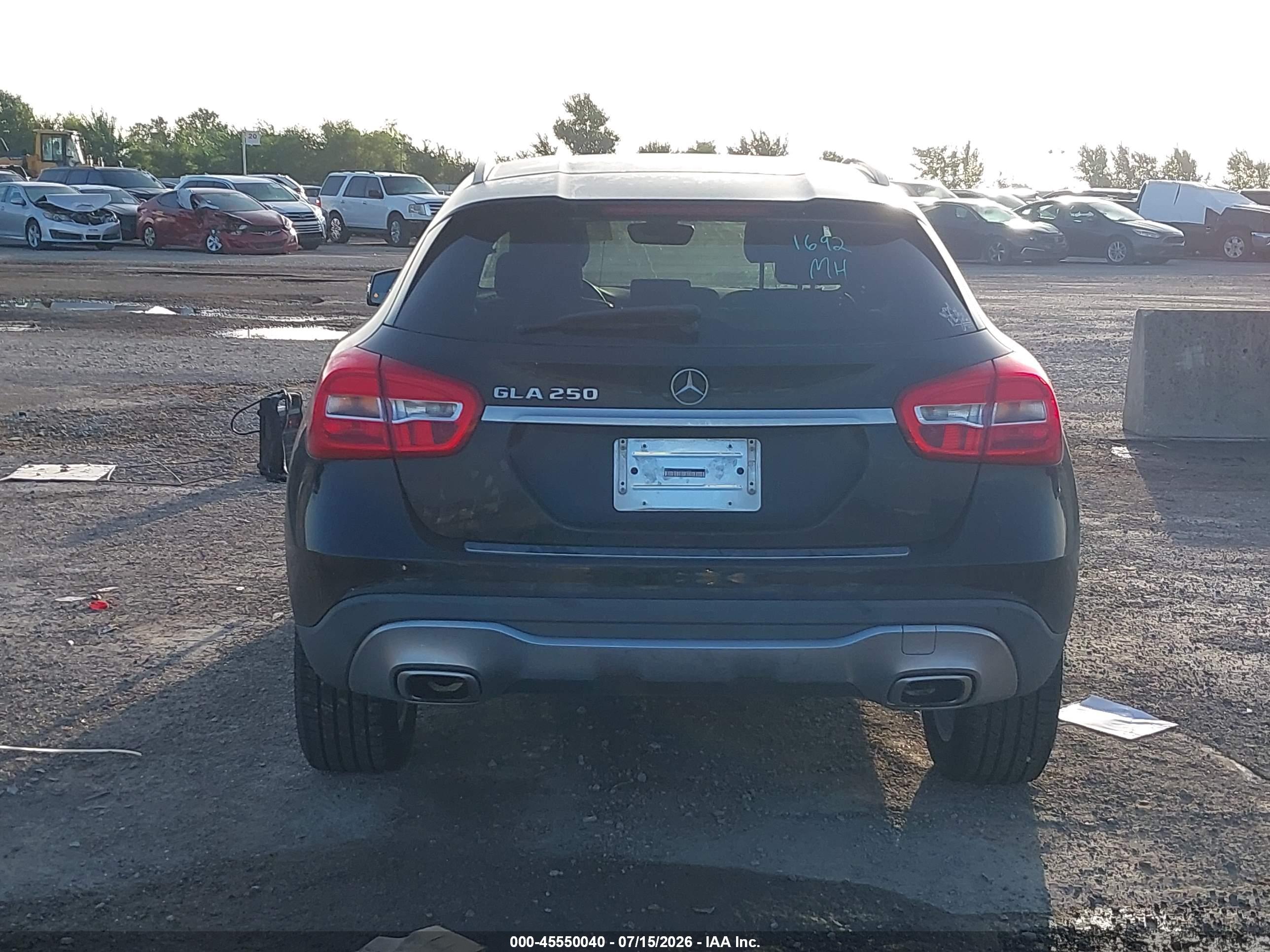 2020 MERCEDES-BENZ GLA 250 GLA250