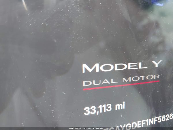 2022 TESLA MODEL Y