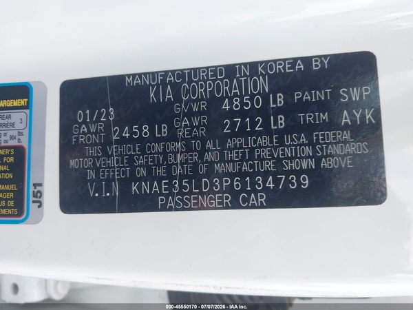 2023 KIA STINGER GT-LINE