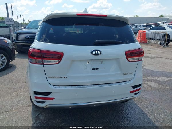 2017 KIA SORENTO 3.3L SXL