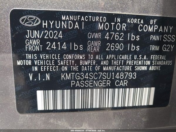 2025 GENESIS G70 2.5T RWD
