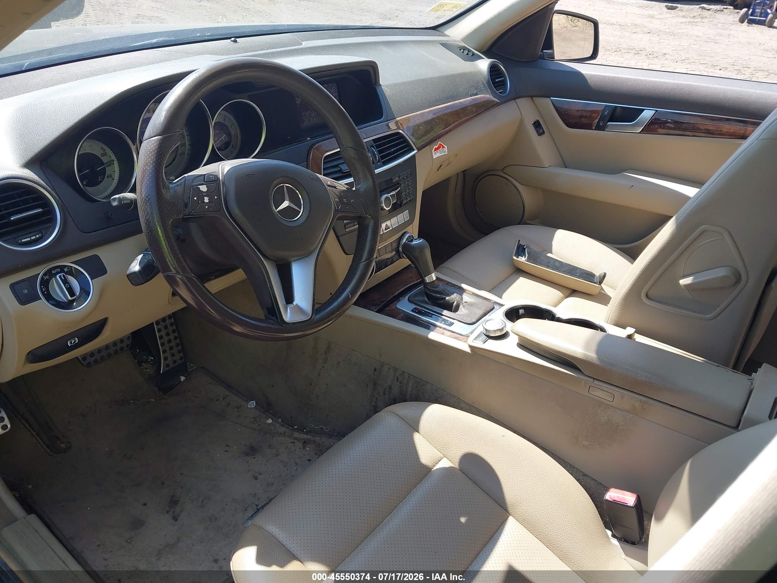 2012 MERCEDES-BENZ C 300 SPORT 4MATIC