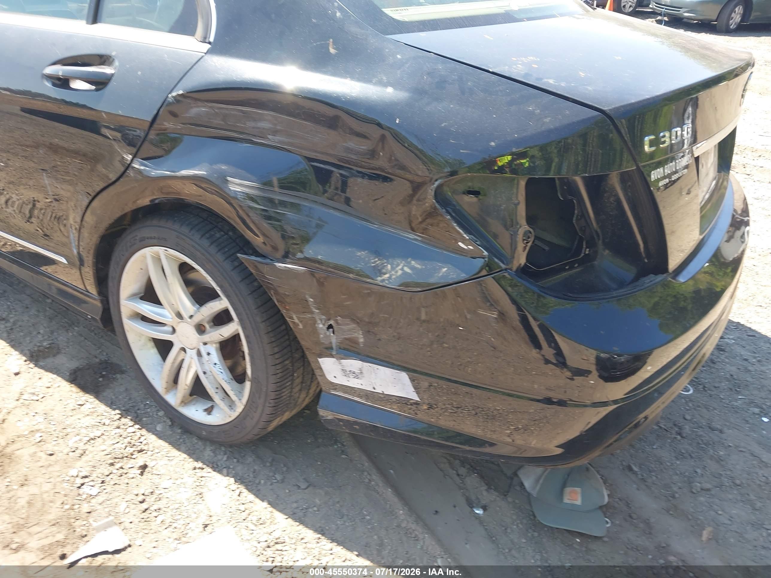 2012 MERCEDES-BENZ C 300 SPORT 4MATIC