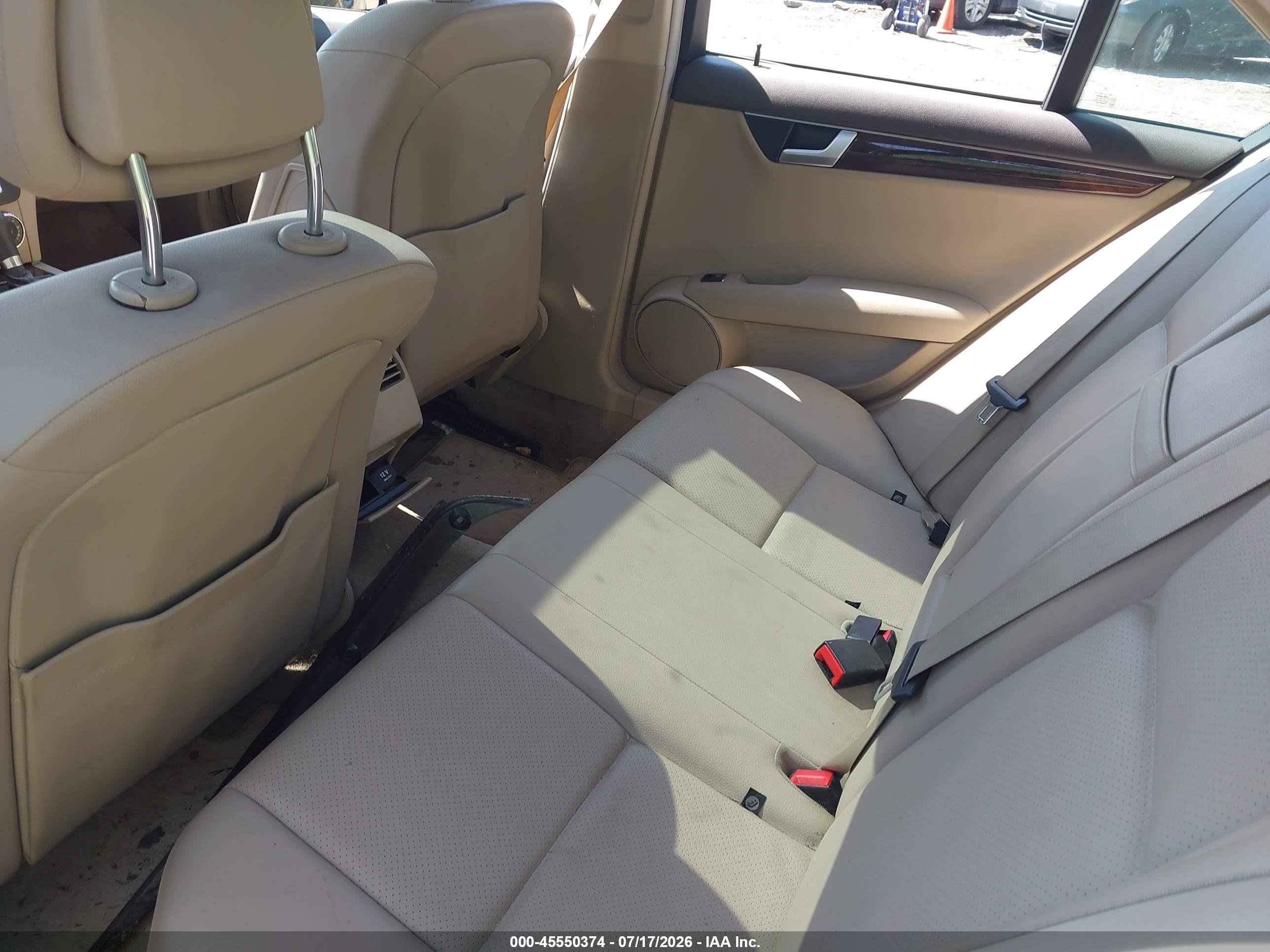 2012 MERCEDES-BENZ C 300 SPORT 4MATIC