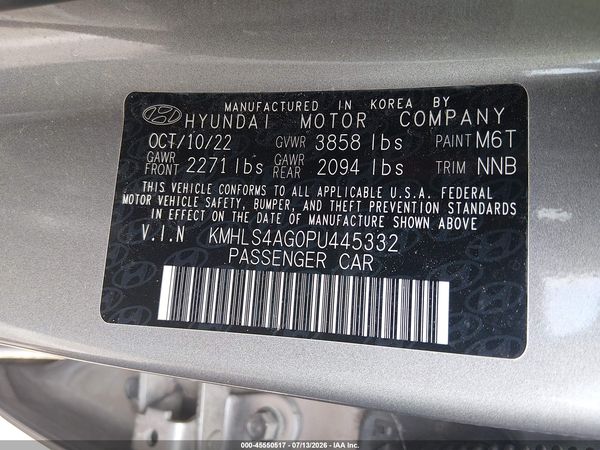 2023 HYUNDAI ELANTRA SEL