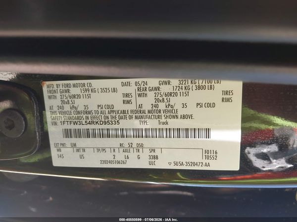 2024 FORD F-150 XLT