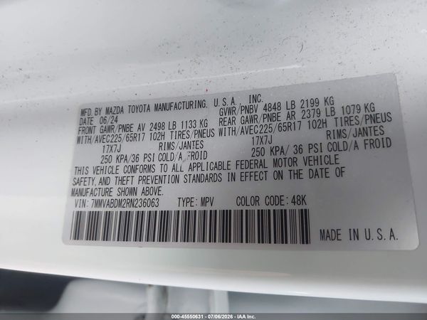 2024 MAZDA CX-50 2.5 S PREMIUM
