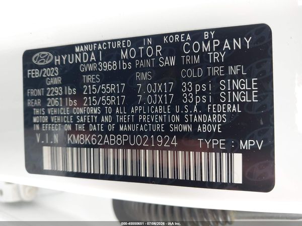 2023 HYUNDAI KONA SEL
