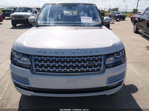 2016 LAND ROVER RANGE ROVER 3.0L V6 SUPERCHARGED HSE