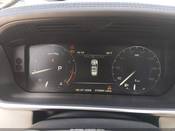 2016 LAND ROVER RANGE ROVER 3.0L V6 SUPERCHARGED HSE
