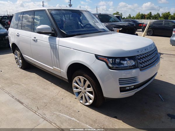 2016 LAND ROVER RANGE ROVER 3.0L V6 SUPERCHARGED HSE