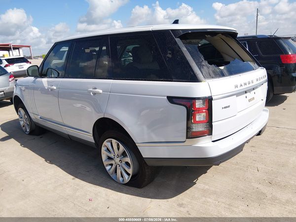 2016 LAND ROVER RANGE ROVER 3.0L V6 SUPERCHARGED HSE