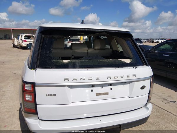 2016 LAND ROVER RANGE ROVER 3.0L V6 SUPERCHARGED HSE