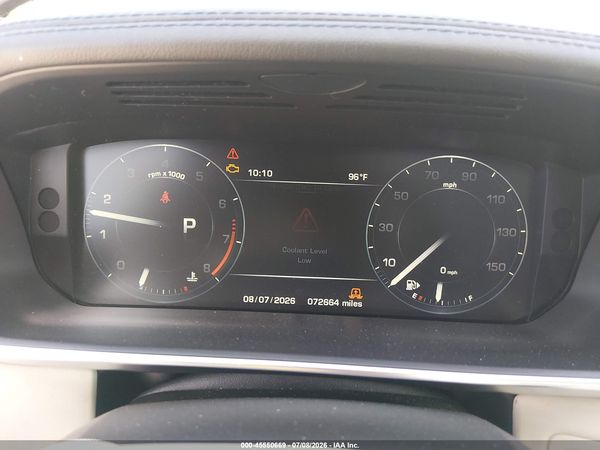2016 LAND ROVER RANGE ROVER 3.0L V6 SUPERCHARGED HSE