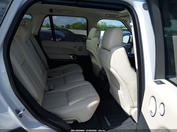 2016 LAND ROVER RANGE ROVER 3.0L V6 SUPERCHARGED HSE