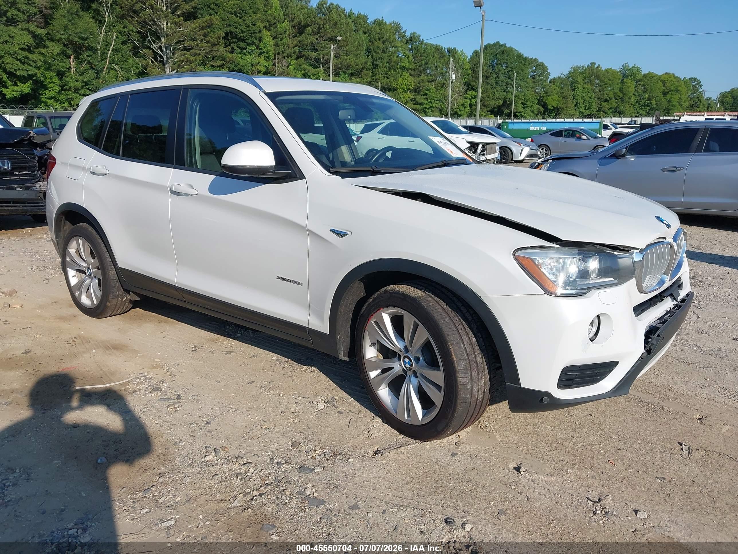 2016 BMW X3 XDRIVE28I