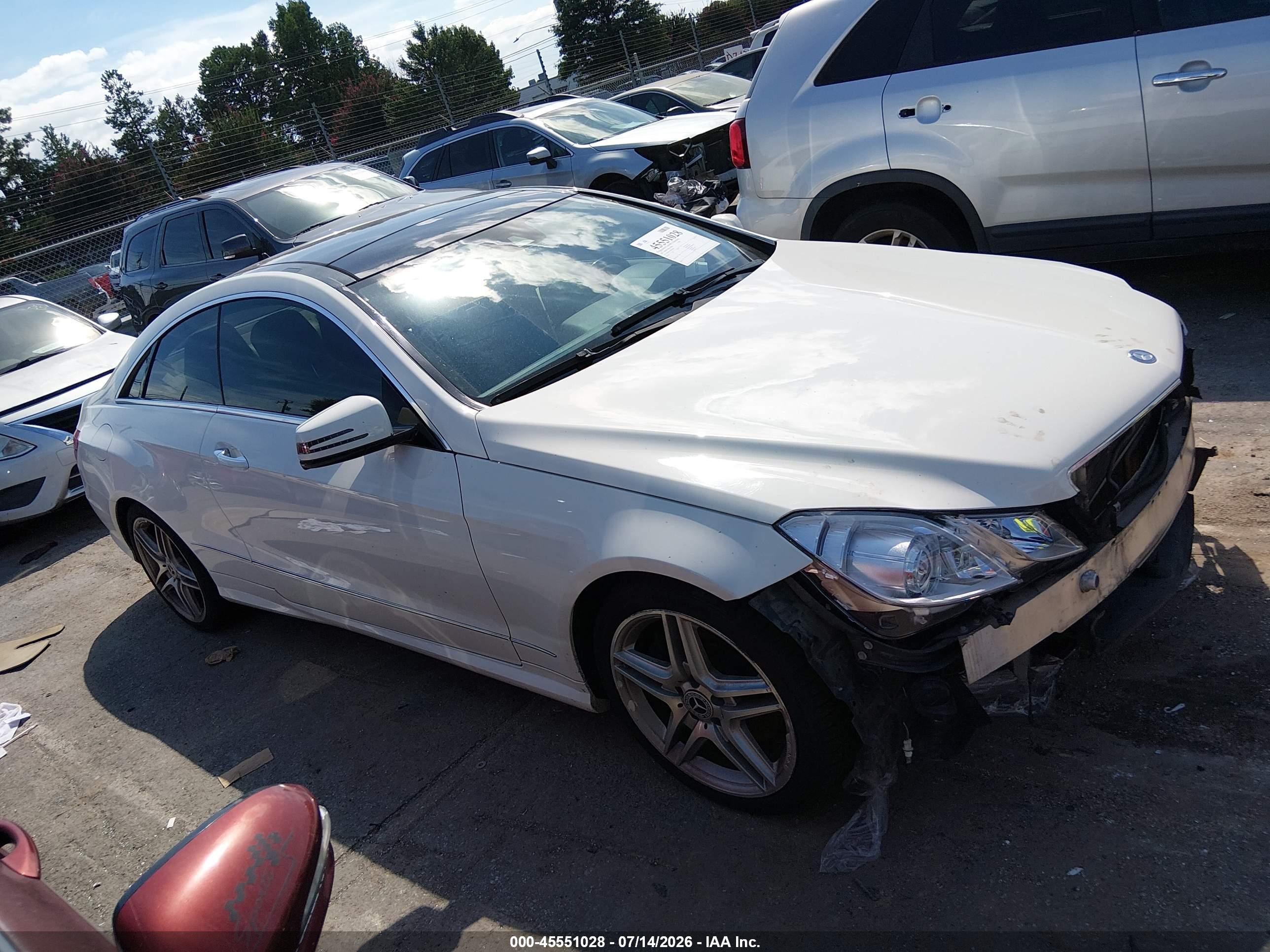 2011 MERCEDES-BENZ E 550 E550